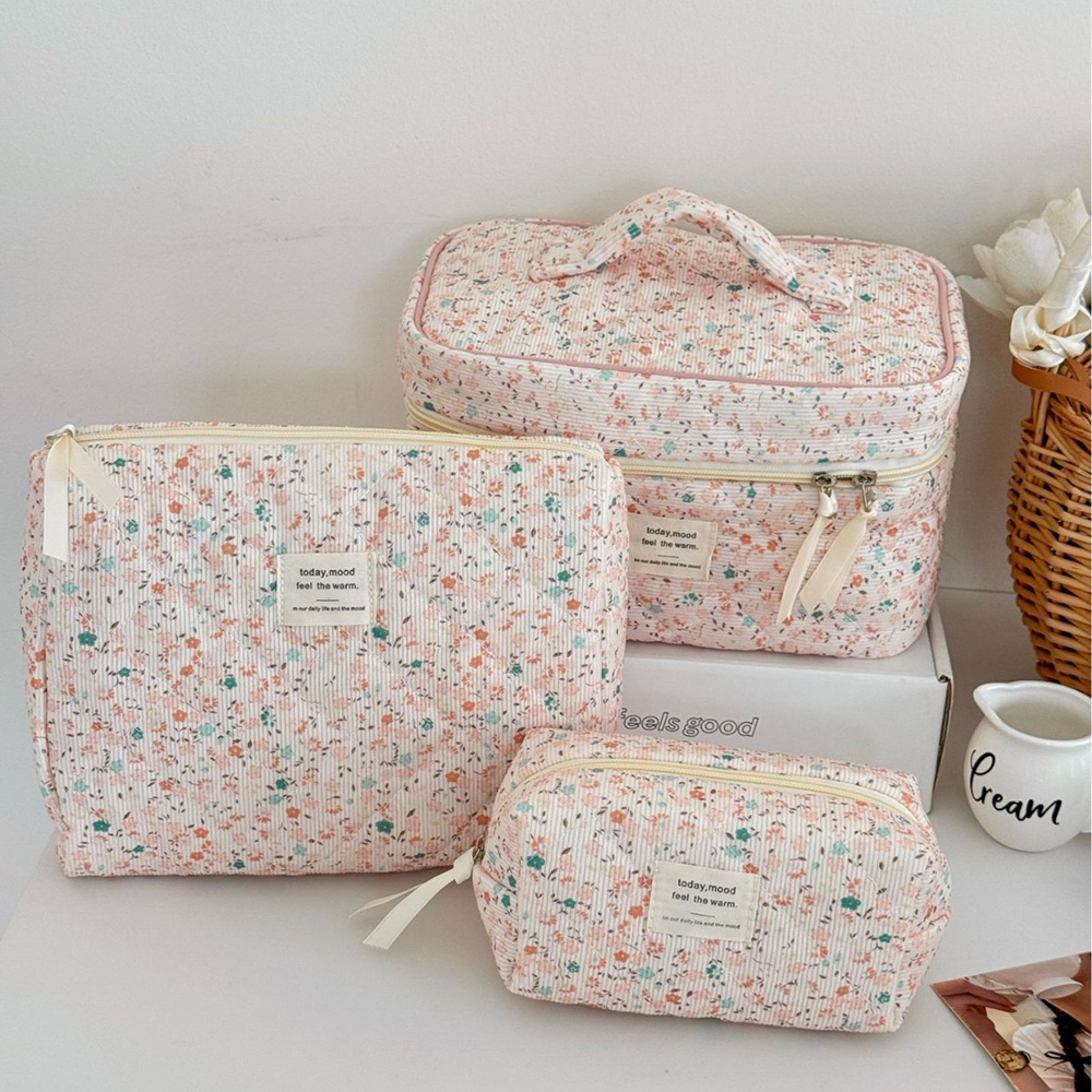 卸売高級女性大容量化粧品バッグトラベルオーガナイザーメイクア - Luxury Skincare Organizer のレビューと価格