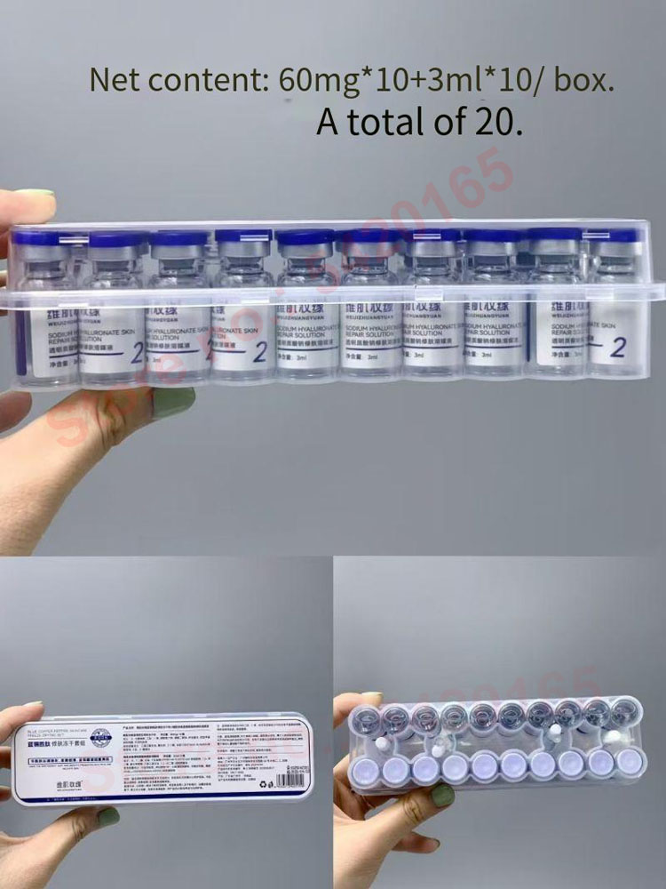 最高のGHK-Cuセラム ブルーカッパーペプチド凍結乾燥粉末 - Epidermal Growth Factor のレビューと価格