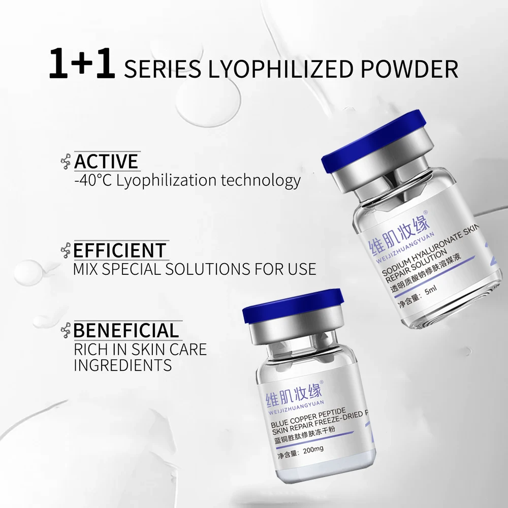 最高のGHK-Cuセラム ブルーカッパーペプチド凍結乾燥粉末 - Epidermal Growth Factor のレビューと価格