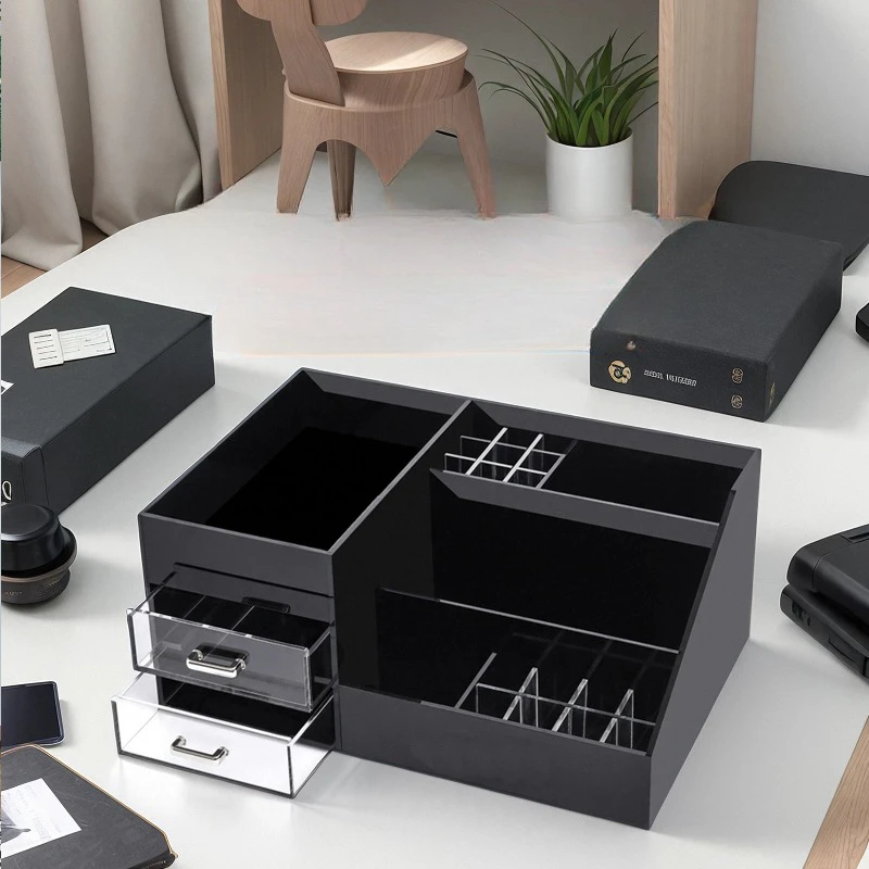 豪華なアクリル洗面化粧台オーガナイザー、スキンケアディスプレ - Luxury Skincare Organizer のレビューと価格