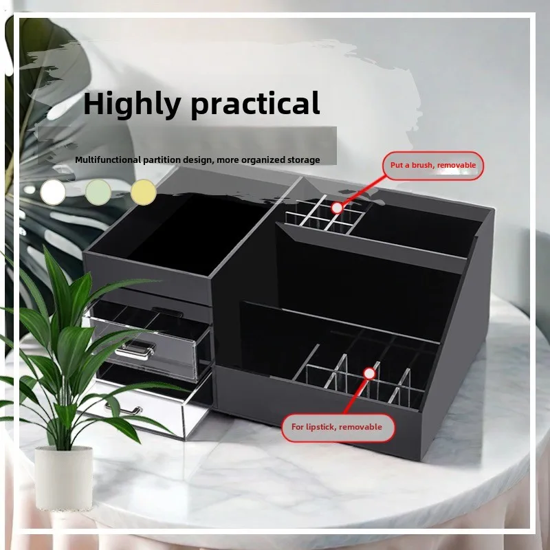 豪華なアクリル洗面化粧台オーガナイザー、スキンケアディスプレ - Luxury Skincare Organizer のレビューと価格