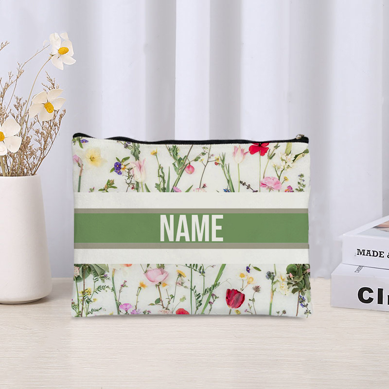 女性のための名前の化粧バッグ,パーソナライズされたハンドバッ - Luxury Skincare Samples のレビューと価格