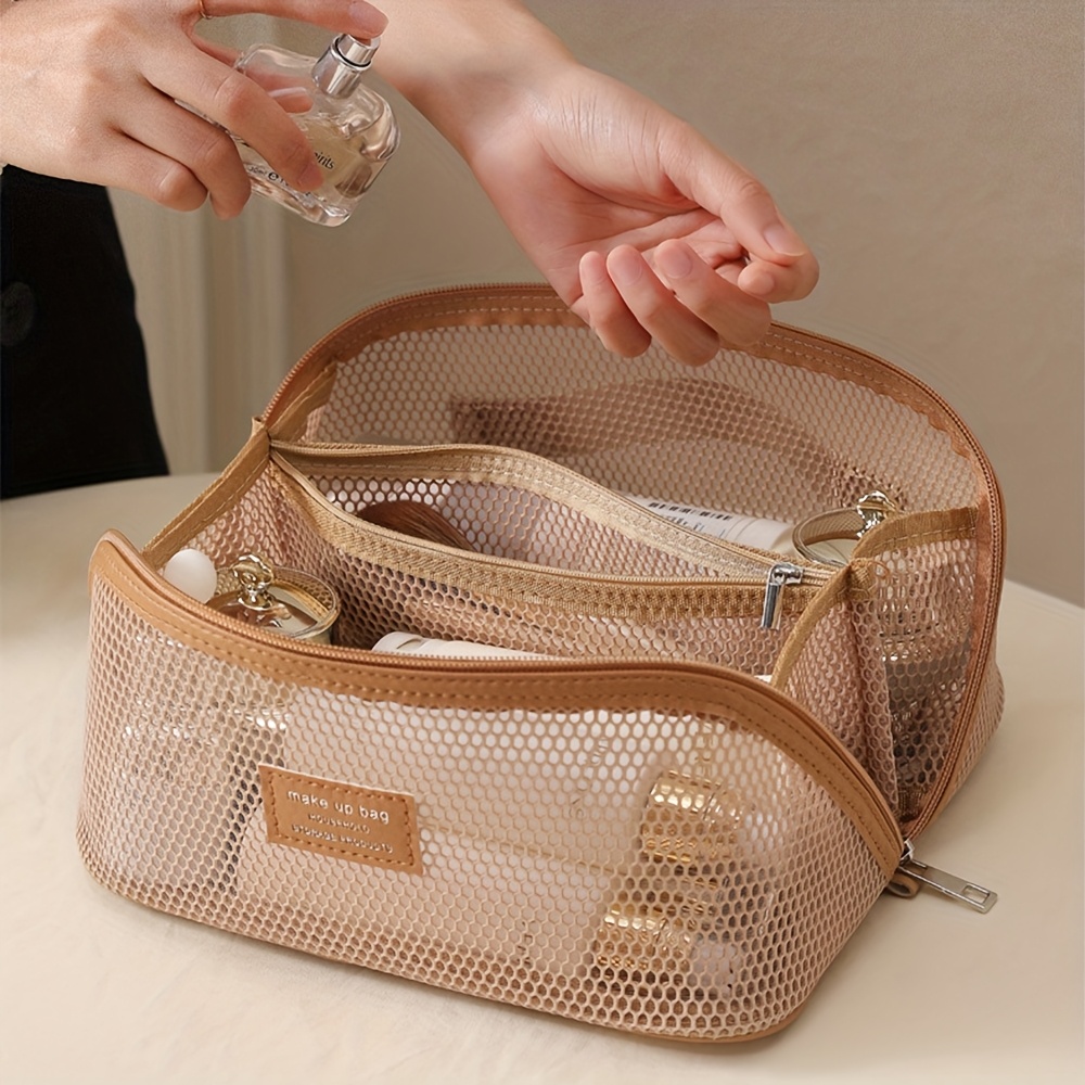 女性用メイクアップオーガナイザー、トイレタリーキットバッグ、 - Luxury Skincare Organizer のレビューと価格