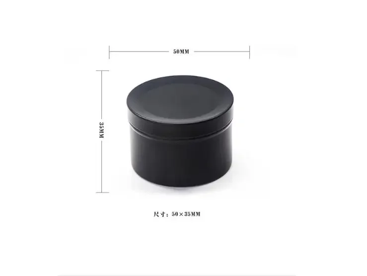 高級キャンドルジャー 蓋付き 丸型キャンドル容器 空の収納ボ - Luxury Skincare Samples のレビューと価格