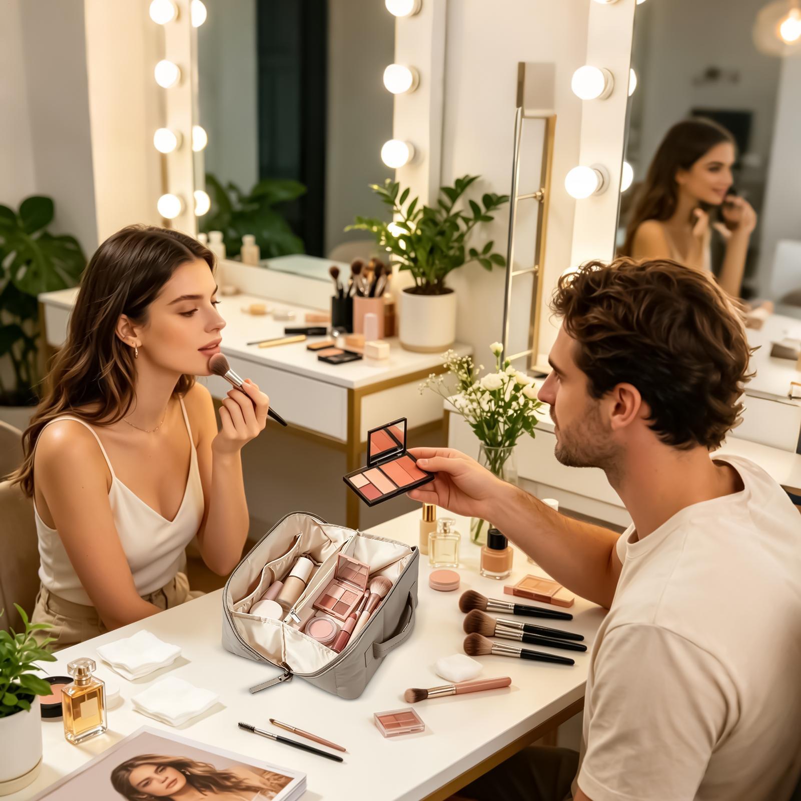 メイクアップオーガナイザー、洗面用具バッグ、メイクアップケー - Luxury Skincare Organizer のレビューと価格
