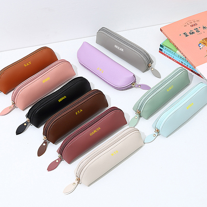 カスタムイニシャルファッションペンポーチPUレザー高級ビジネ - Luxury Skincare Samples のレビューと価格