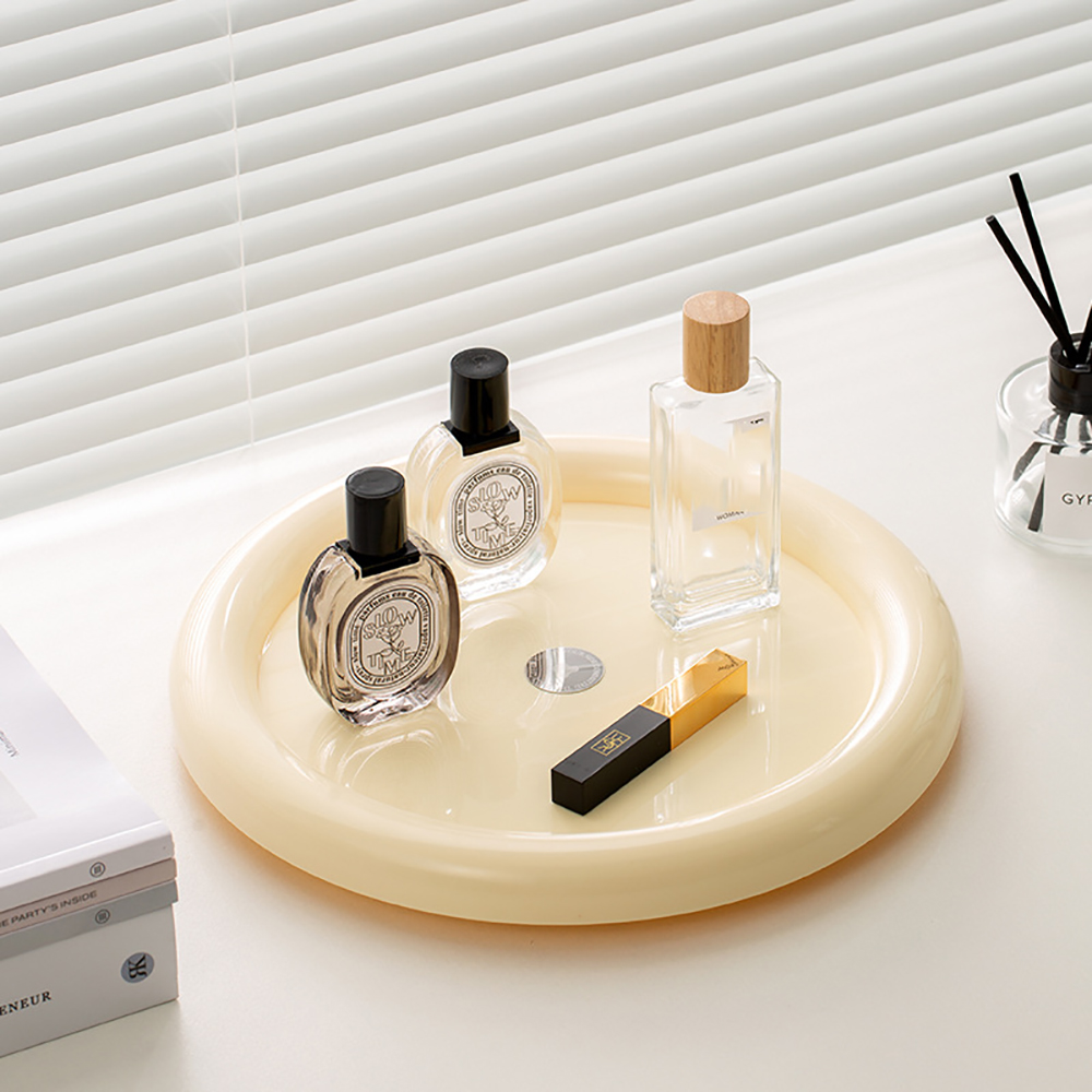 回転化粧品オーガナイザーライト高級香水スキンケアオーガナイザ - Luxury Skincare Organizer のレビューと価格