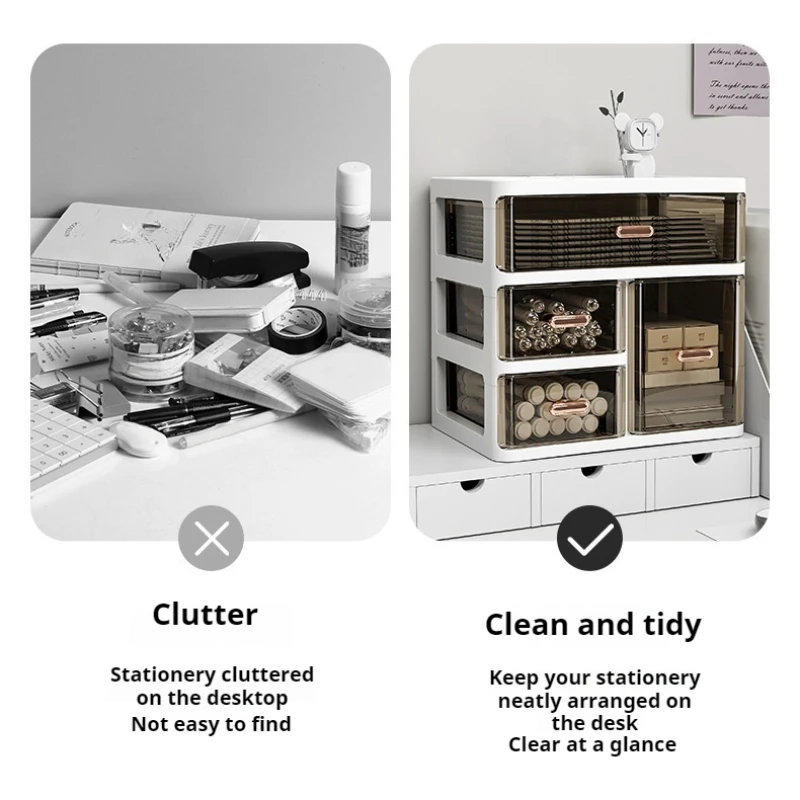 化粧品収納ボックス メイクケース ブラシ 口紅ホルダー スキ - Luxury Skincare Organizer のレビューと価格